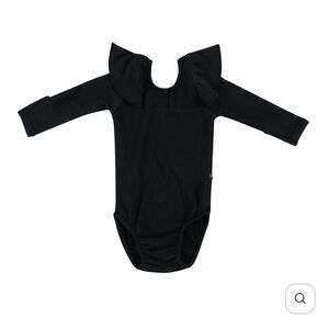 Kyte Baby Ribbed Ruffle Leotard 12-18M